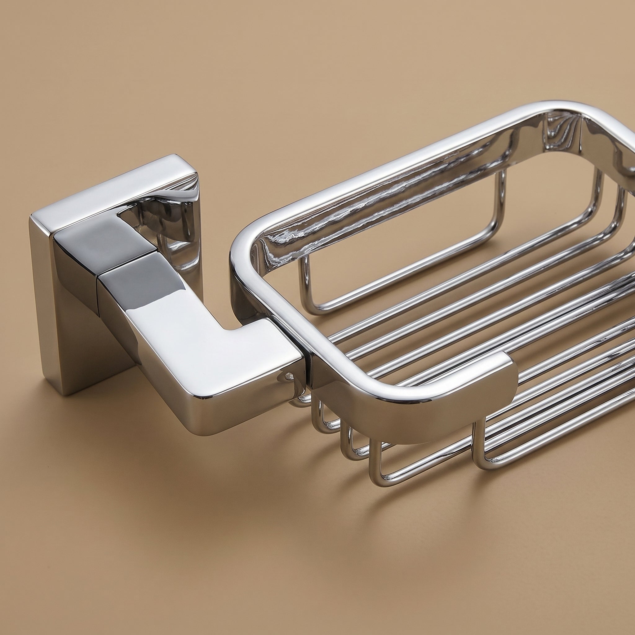 Aven Brass Soap Basket