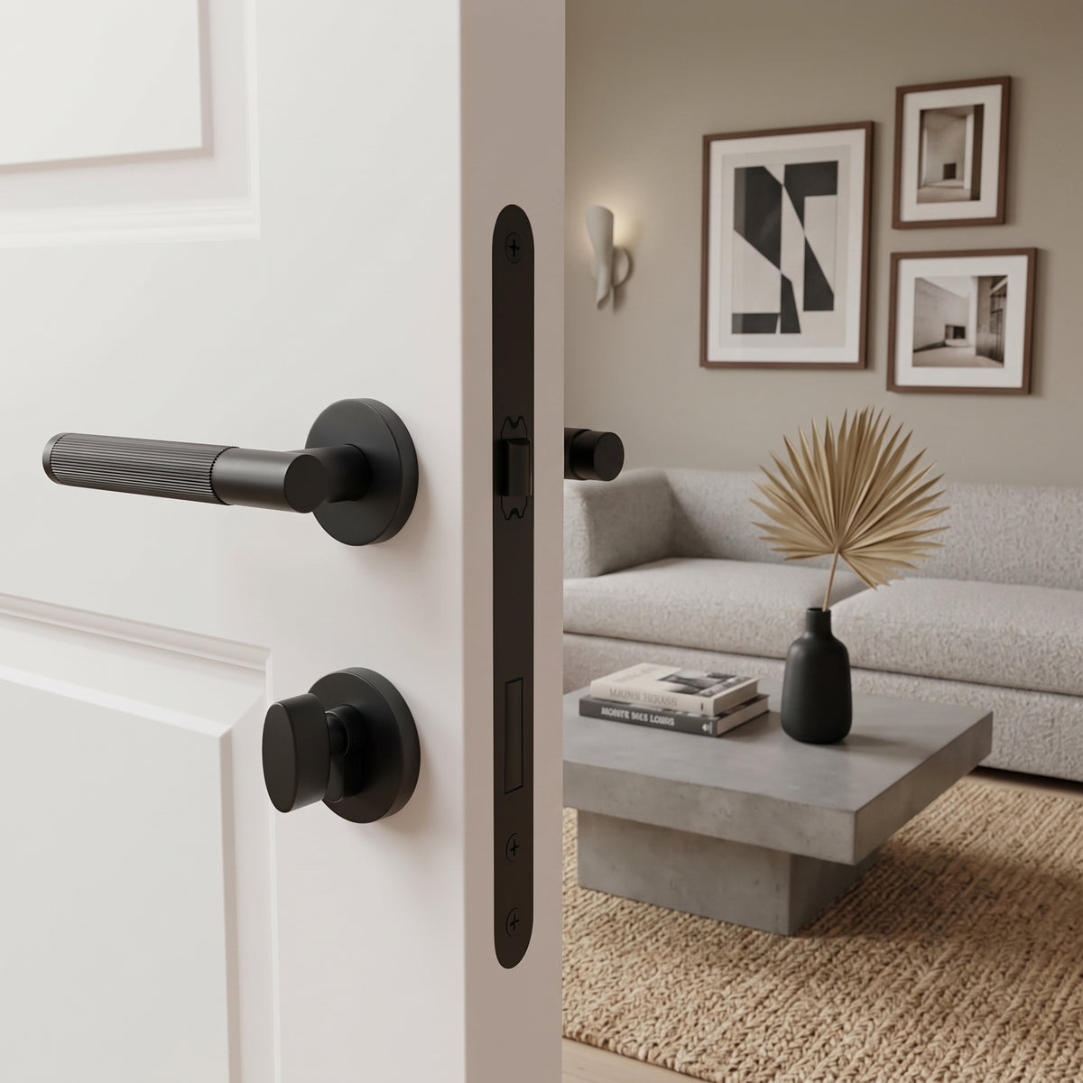 Arlo Brass Door Handle