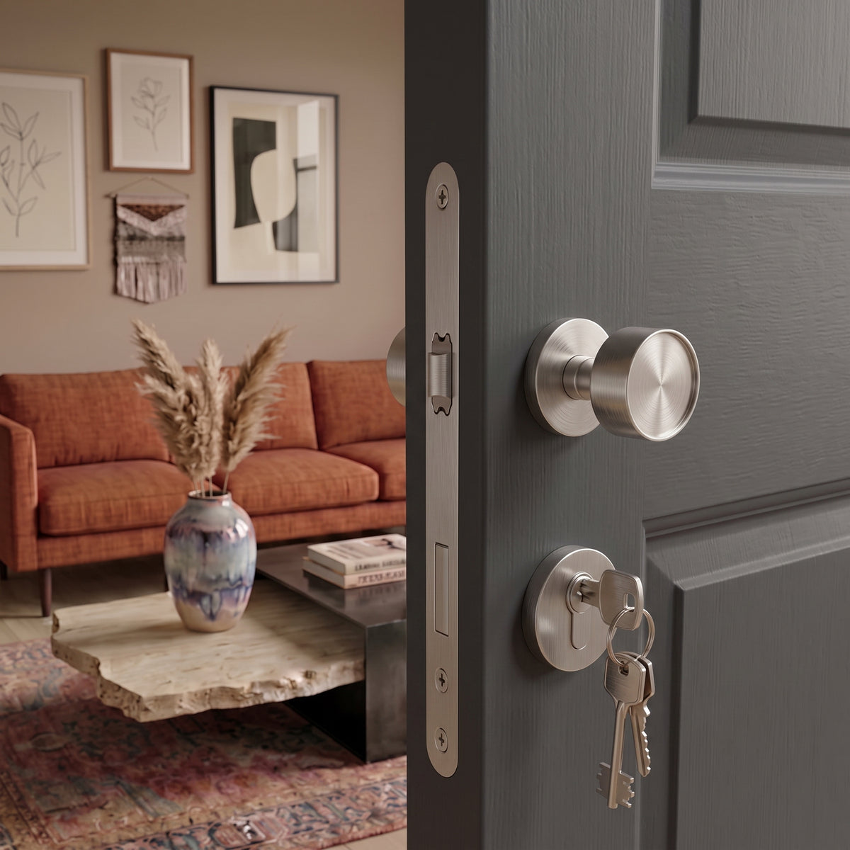 Otto Brass Door Knob