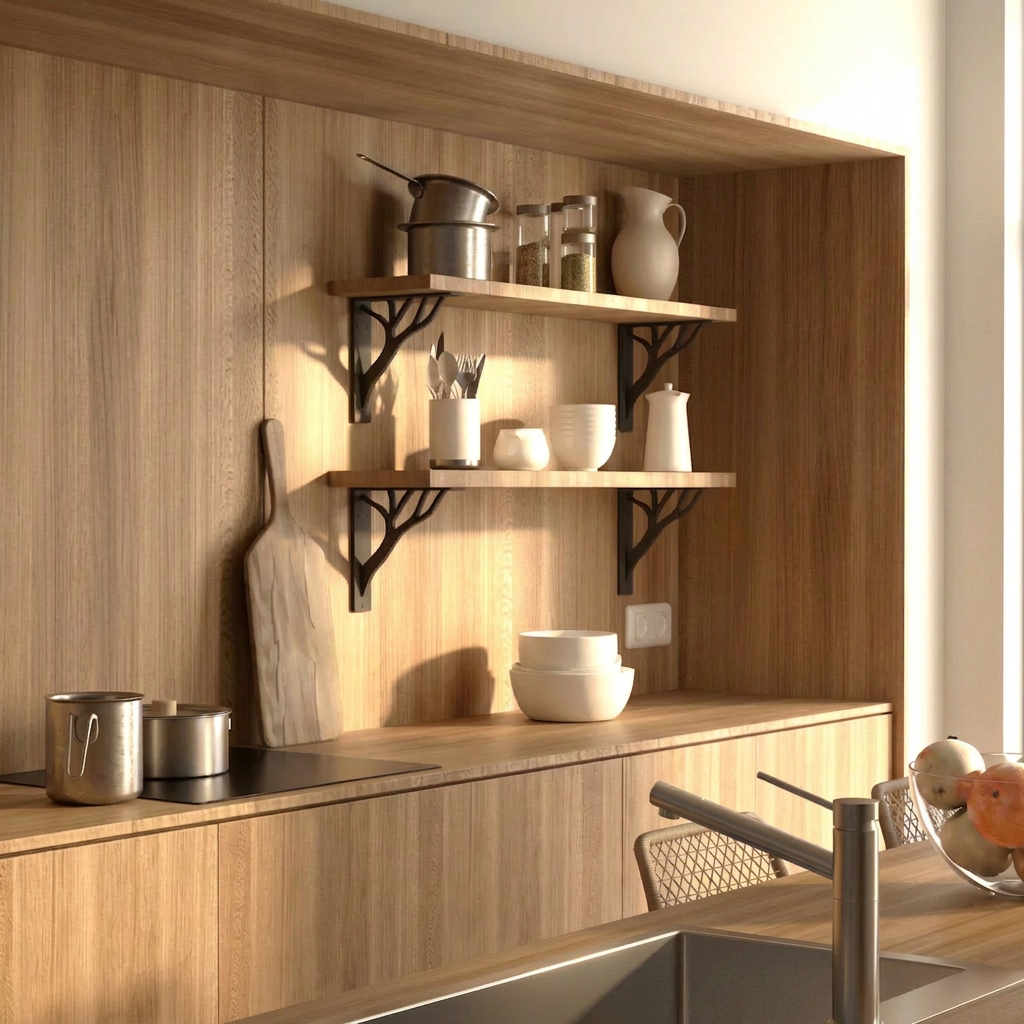 Tree Wide Decorative Shelf Bracket