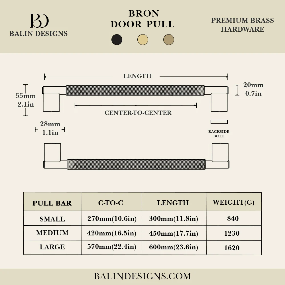 Bron Door Pull