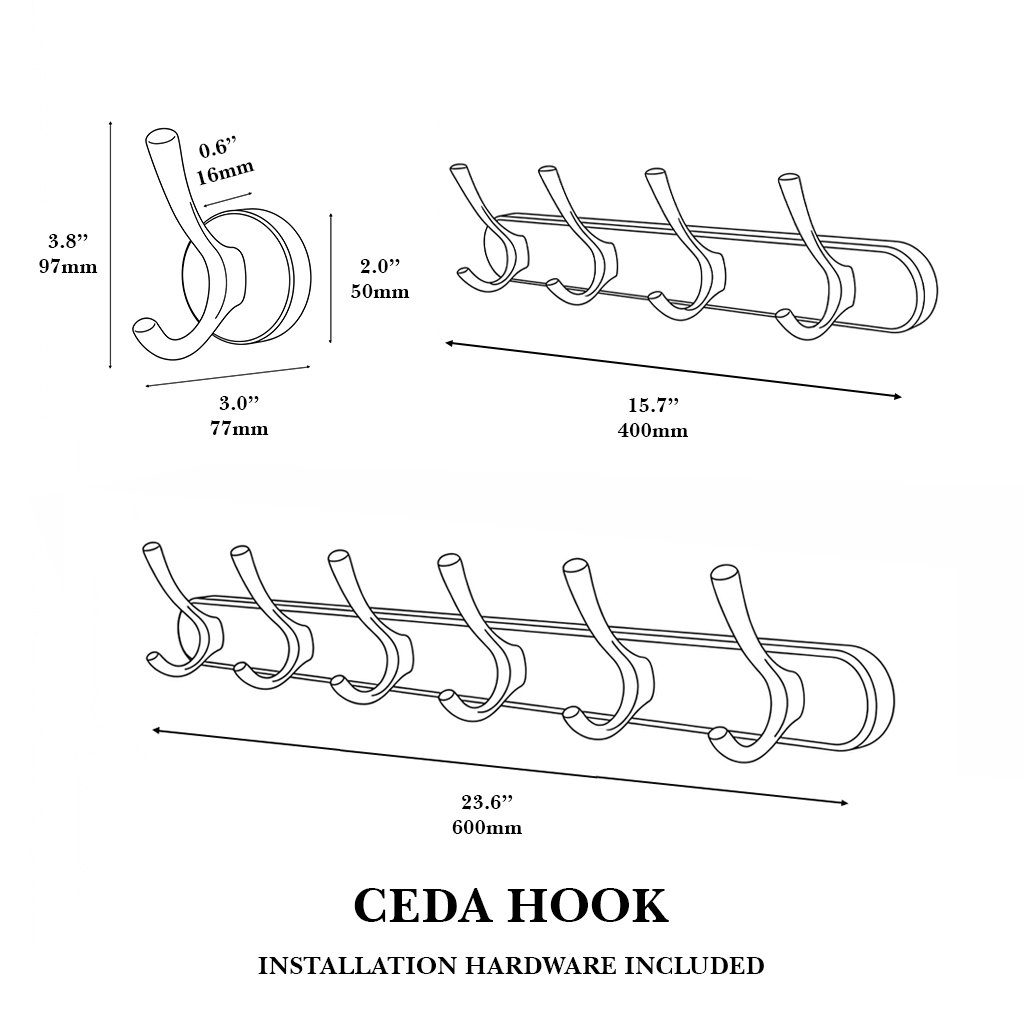 Ceda Wall Hook