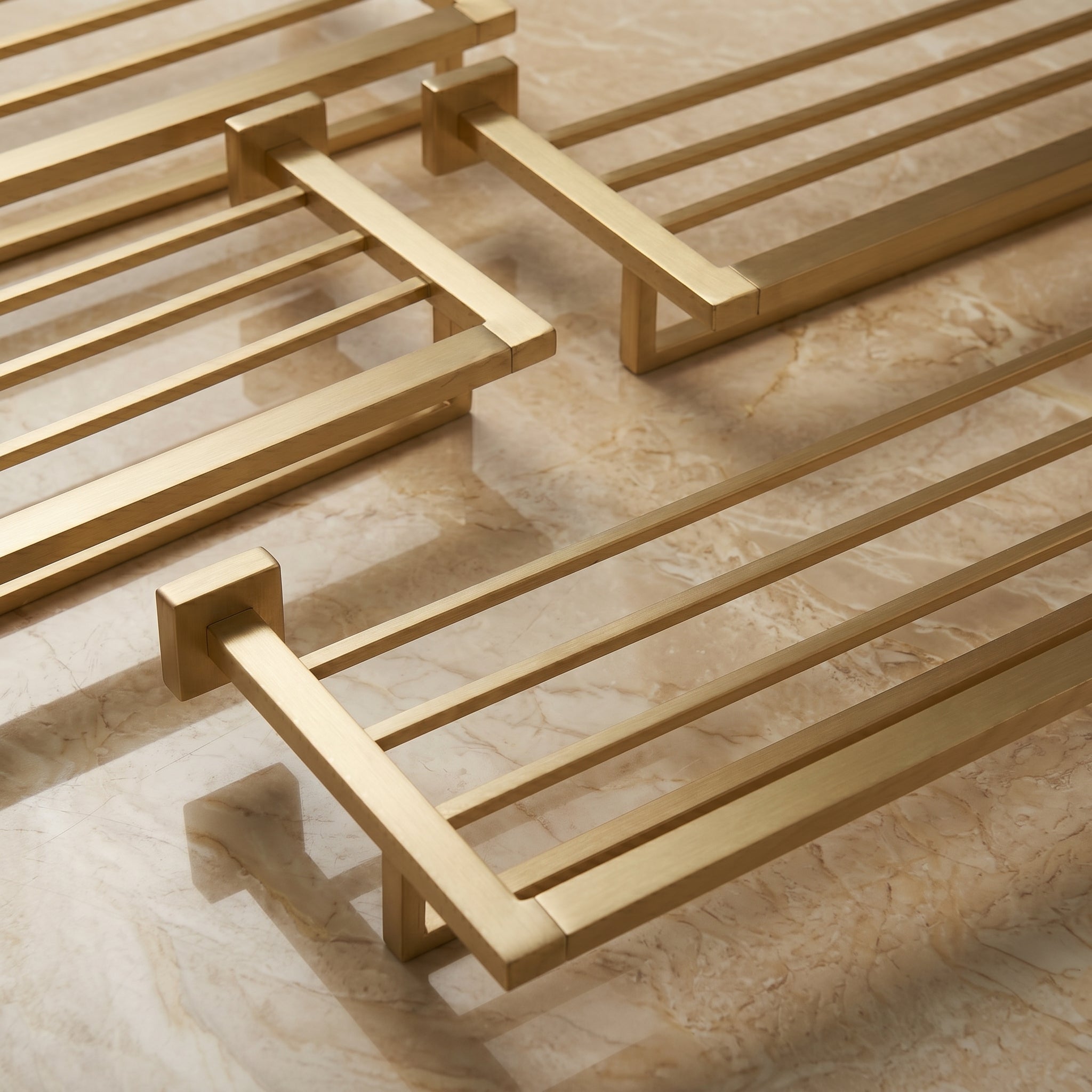 Aven Brass Towel Rack