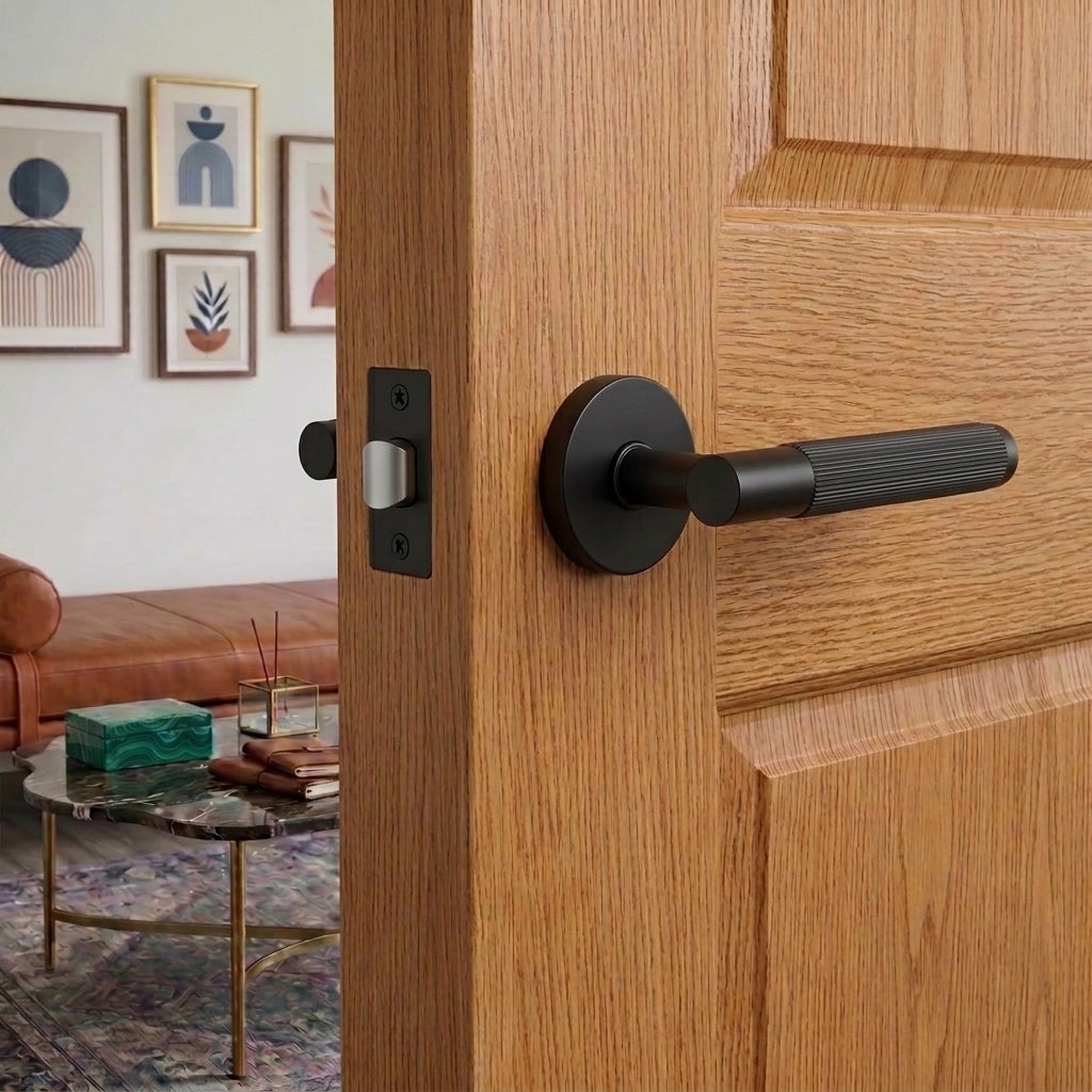 Arlo Brass Door Handle
