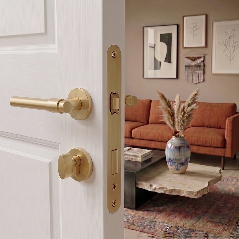 Milo Brass Door Handle