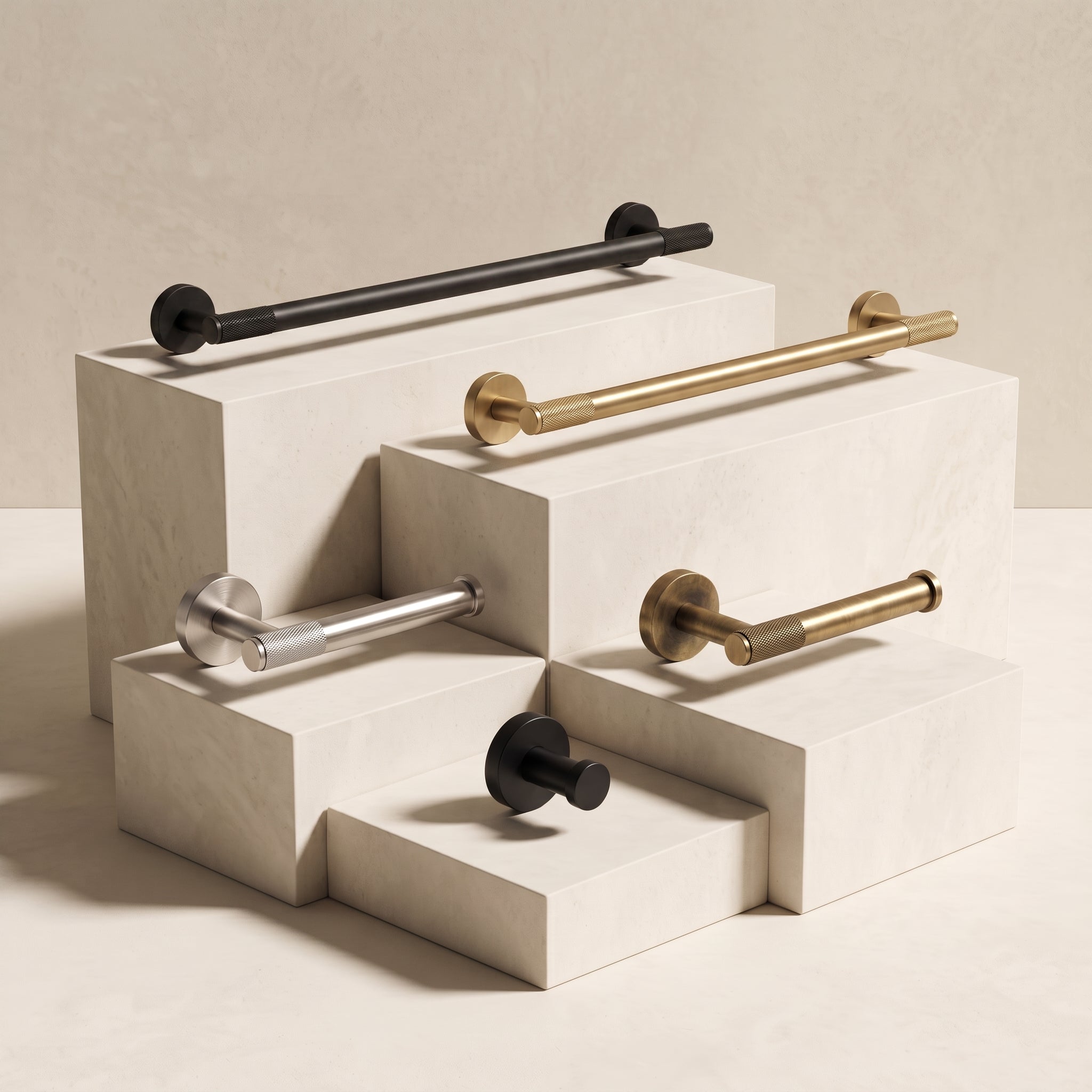 Reed Brass Towel Bar