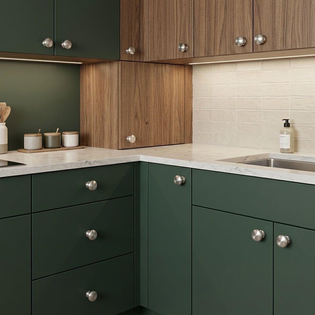 Bulb Brass Cabinet Knob