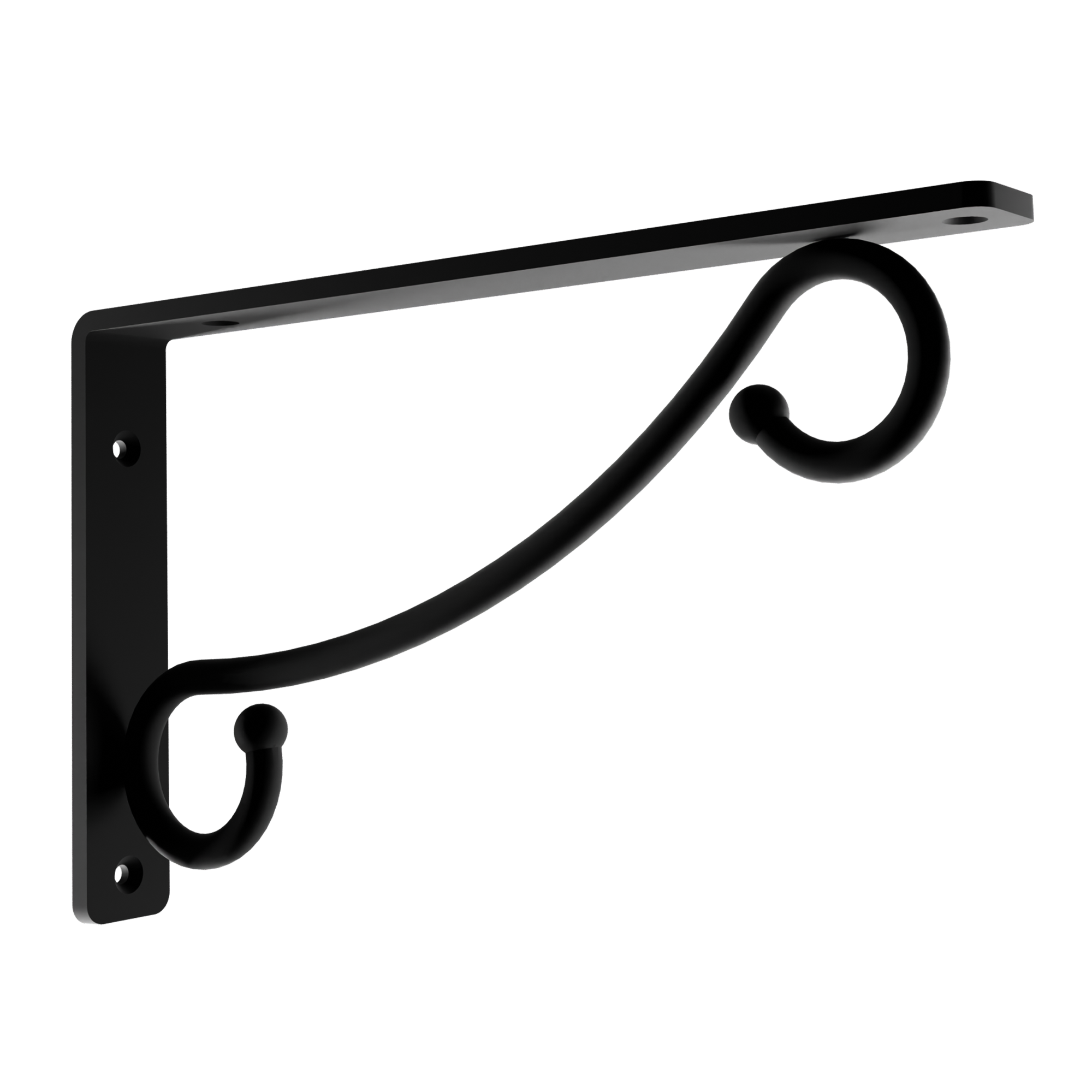 Pole Closet Rod Shelf Bracket