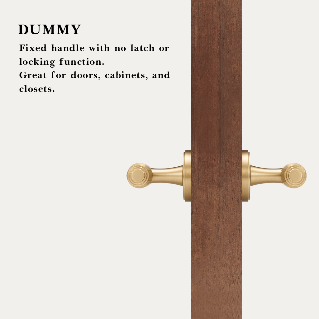 Luca Brass Door Handle