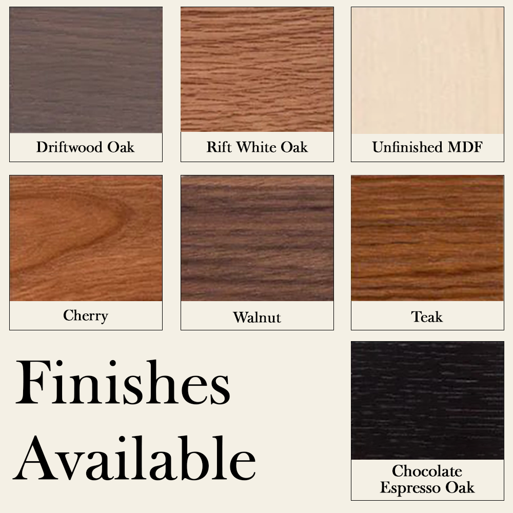 Chocolate Espresso Oak Wood Shelf