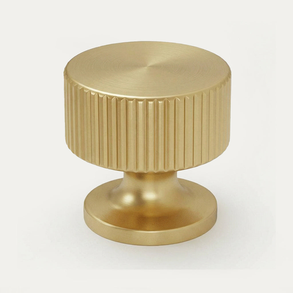 Vell Knob Brass