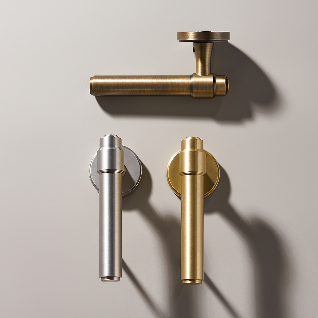 Luca Brass Door Handle
