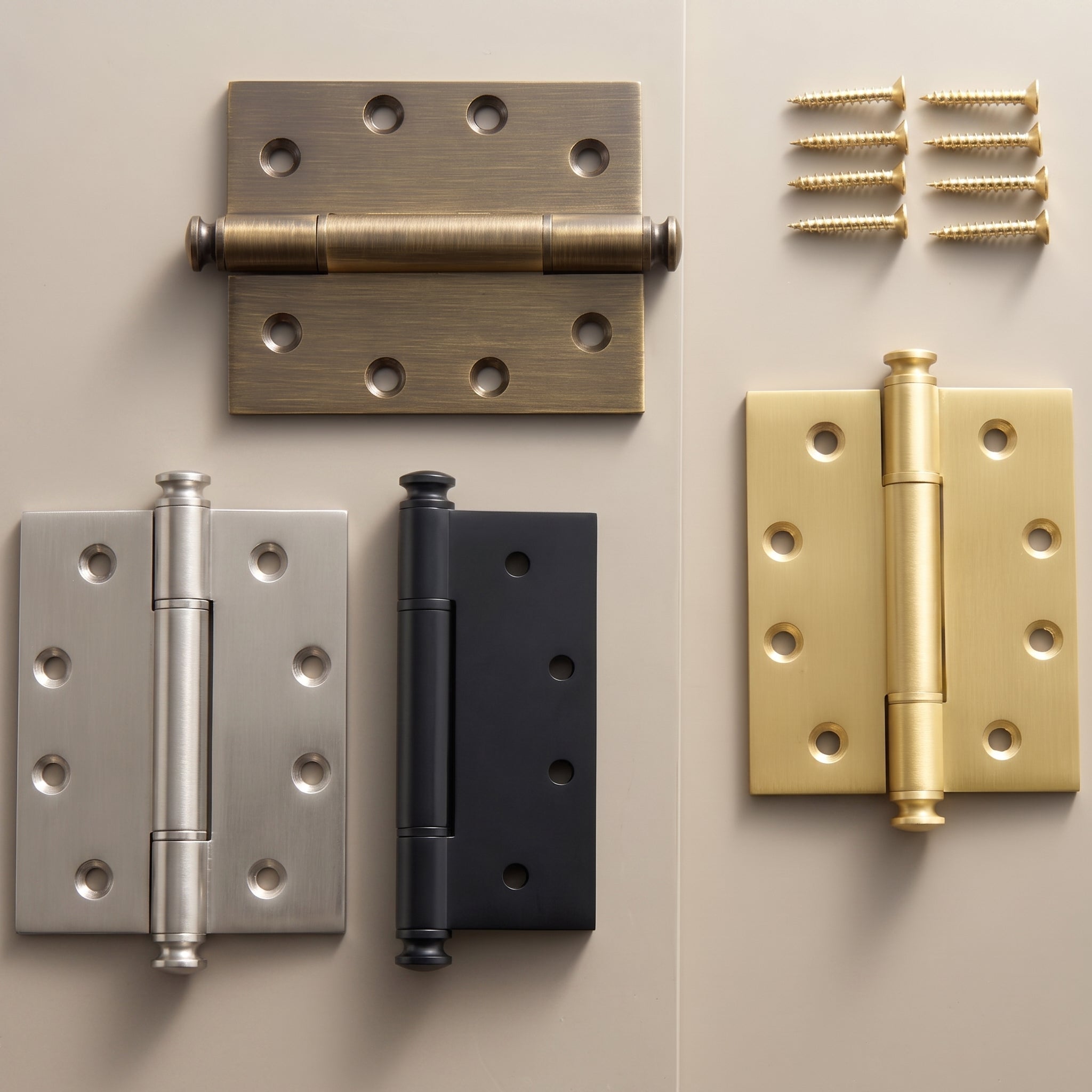 Axel Brass Door Hinge