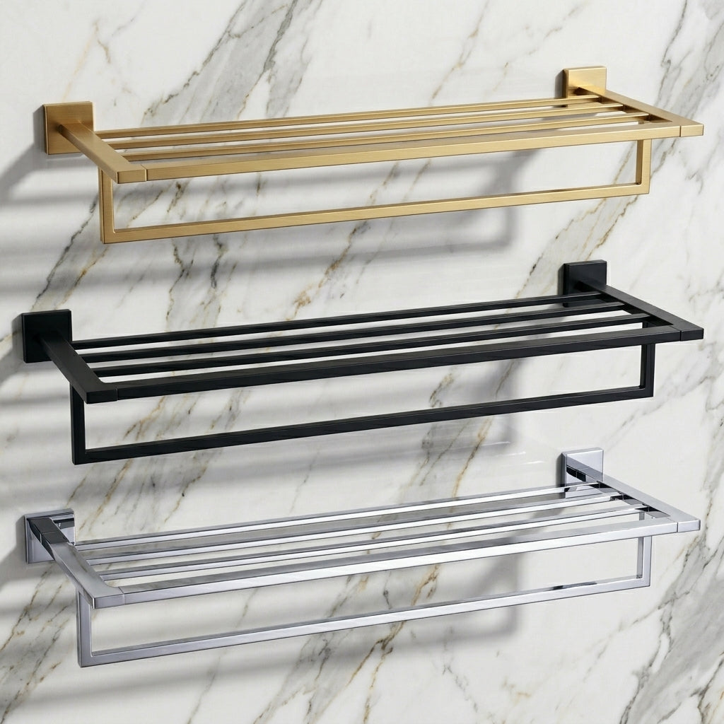 Aven Brass Bathroom Hardware