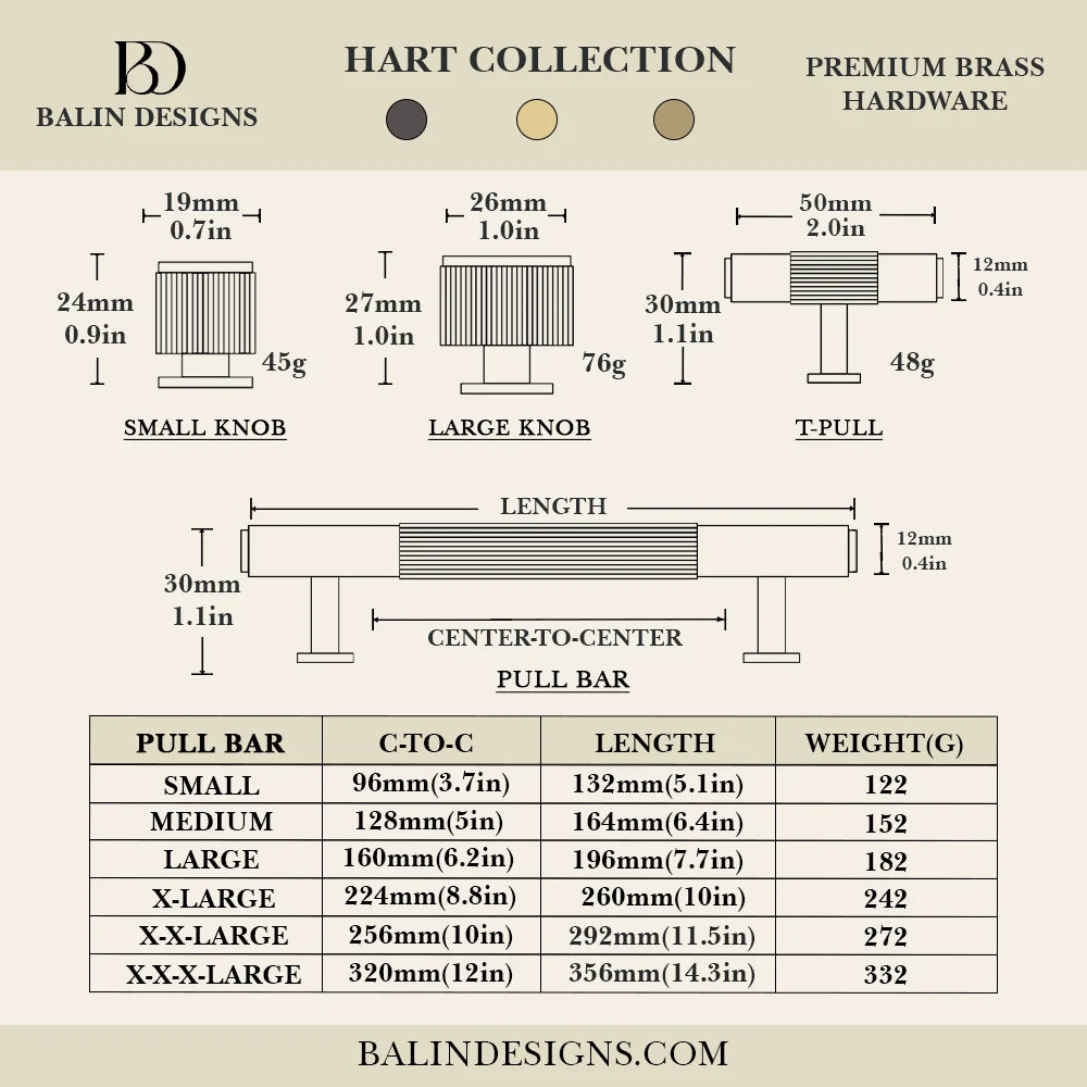 Hart Cabinet  T-Bar