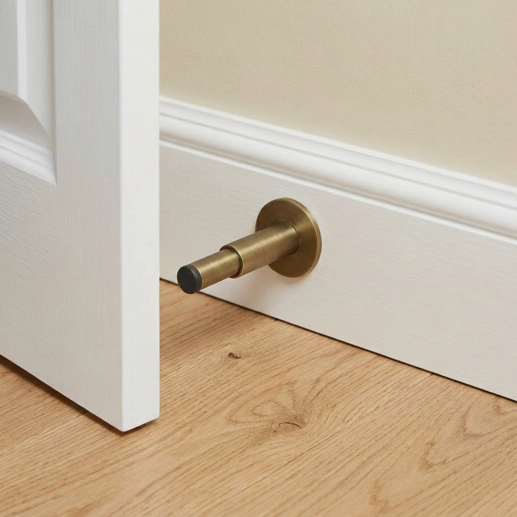 PORT Brass Doorstop