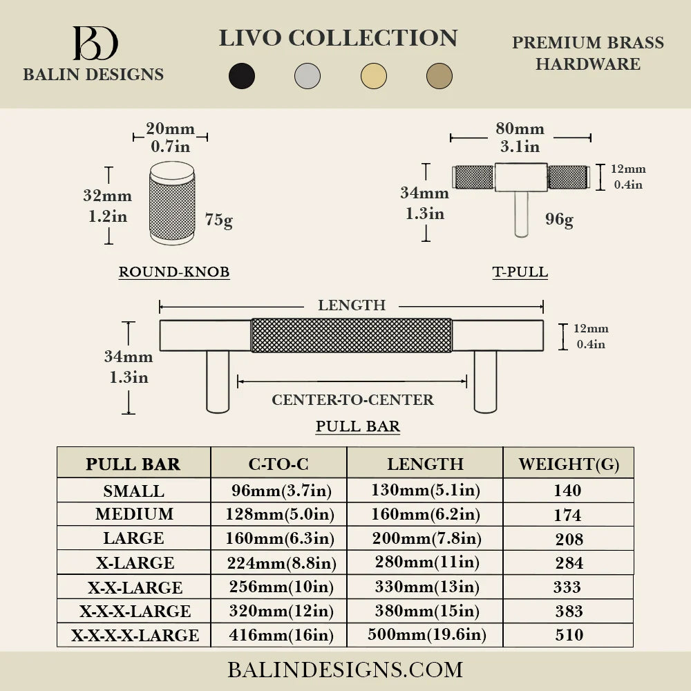 Livo Cabinet T-Bar