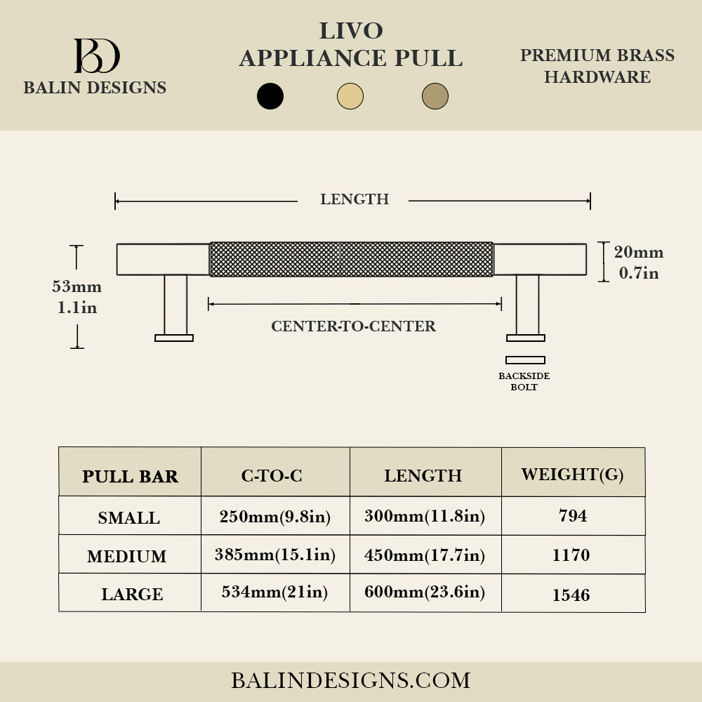 Livo Cabinet Pull