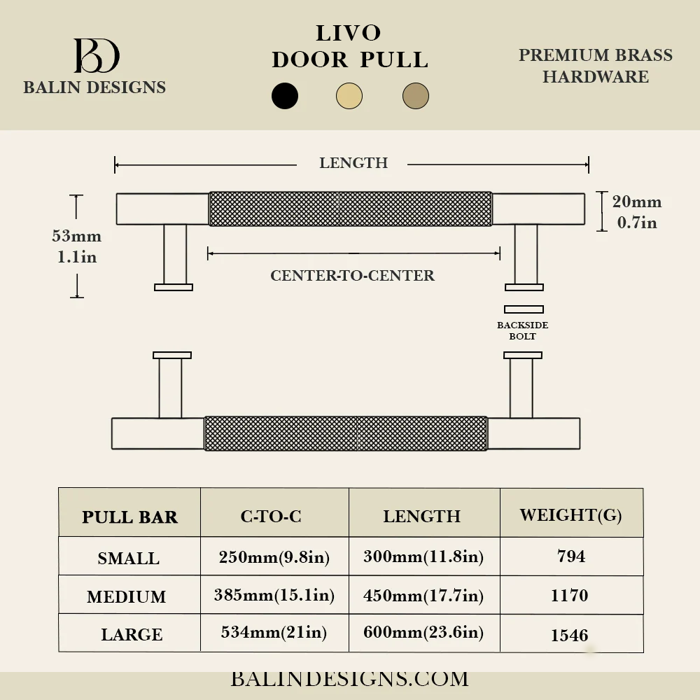 Livo Door Pull