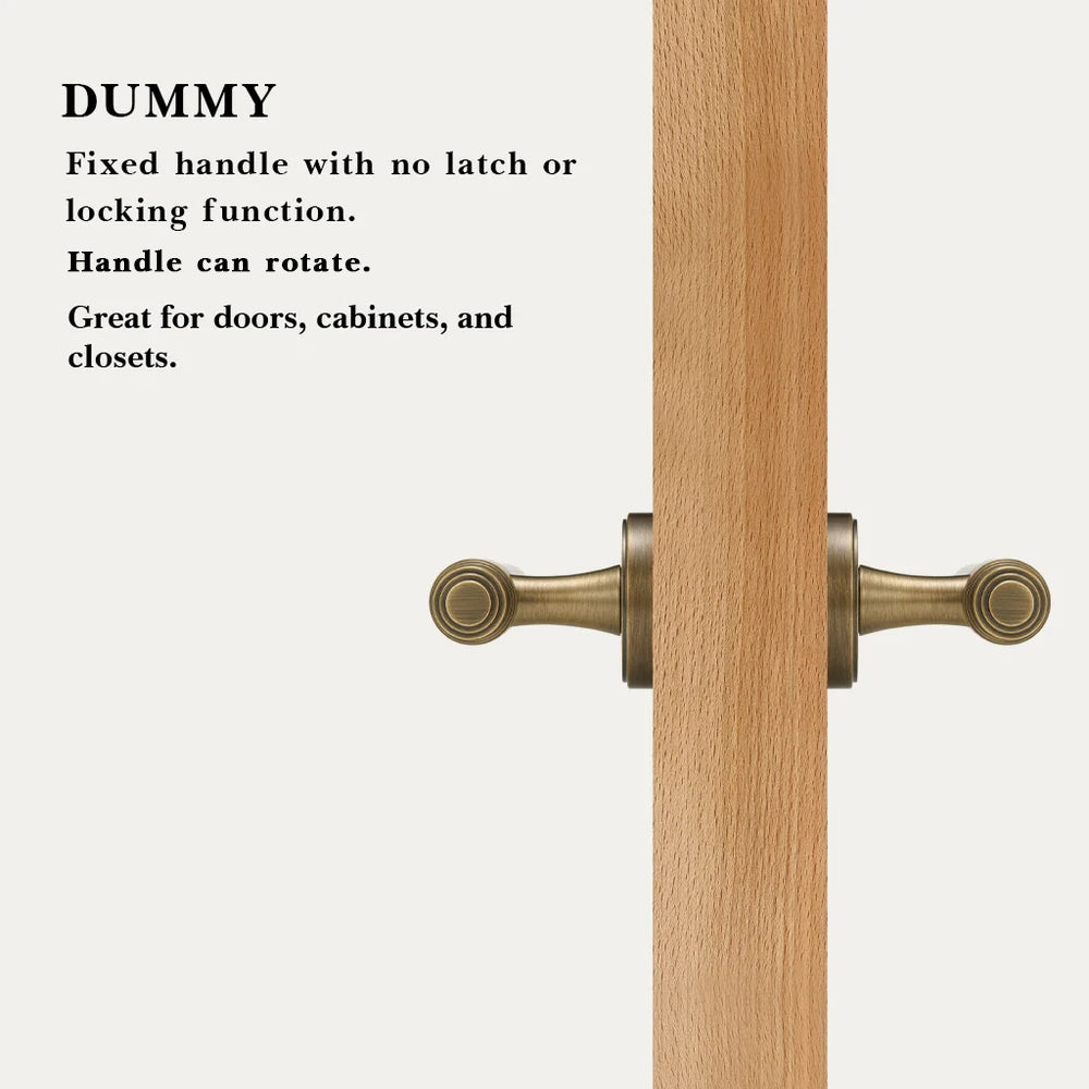 Luca Brass Door Handle