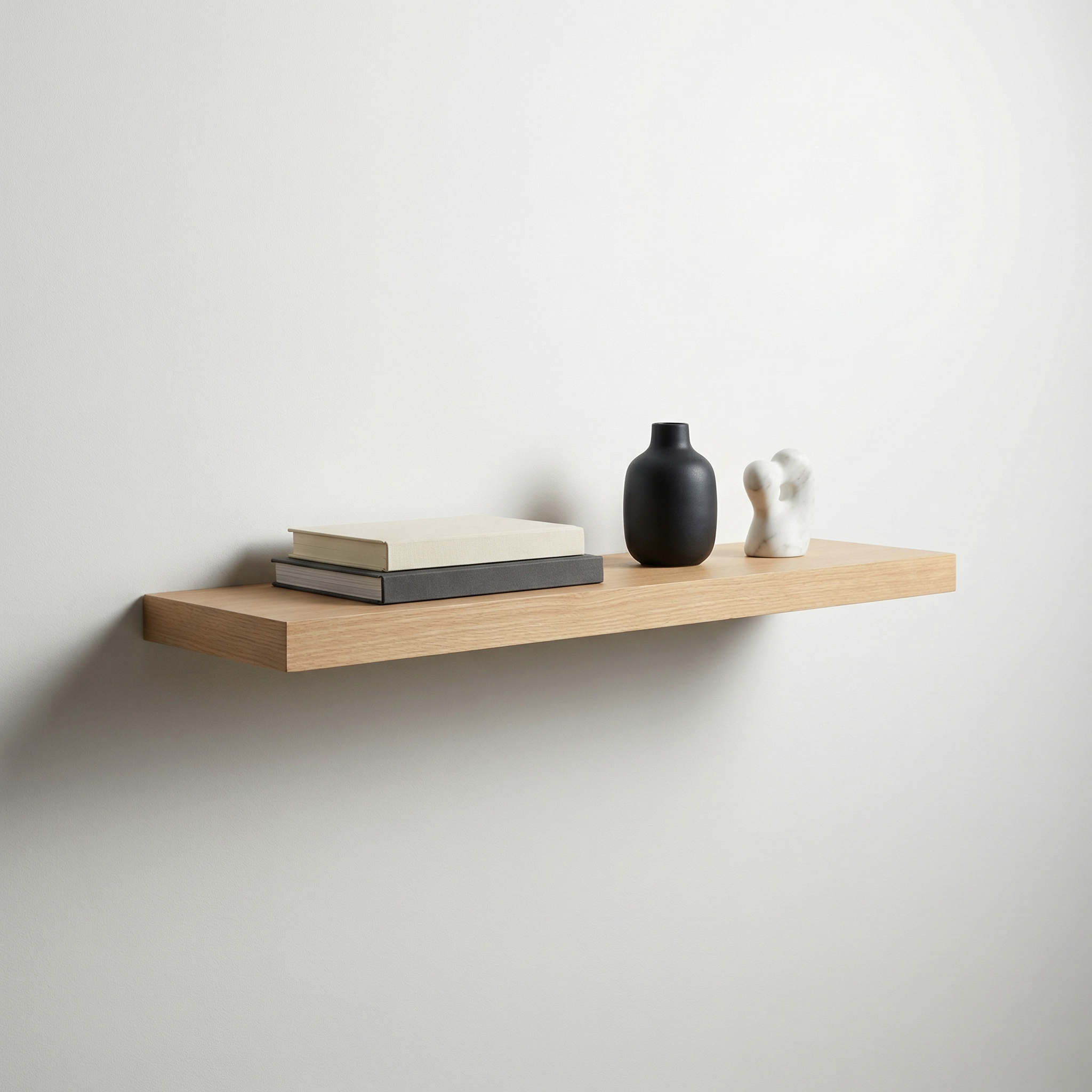 Rift White Oak Wood Shelf