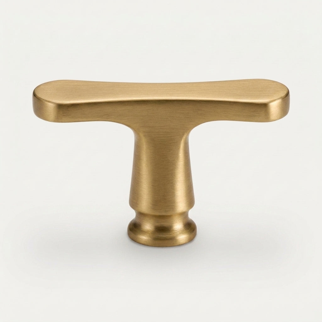 Tine Brass Cabinet Pull