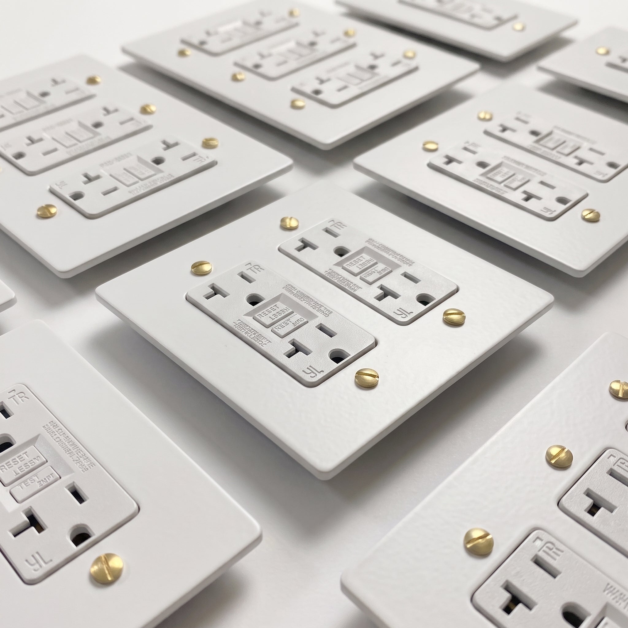 Volt Brass Outlets GFCI Socket