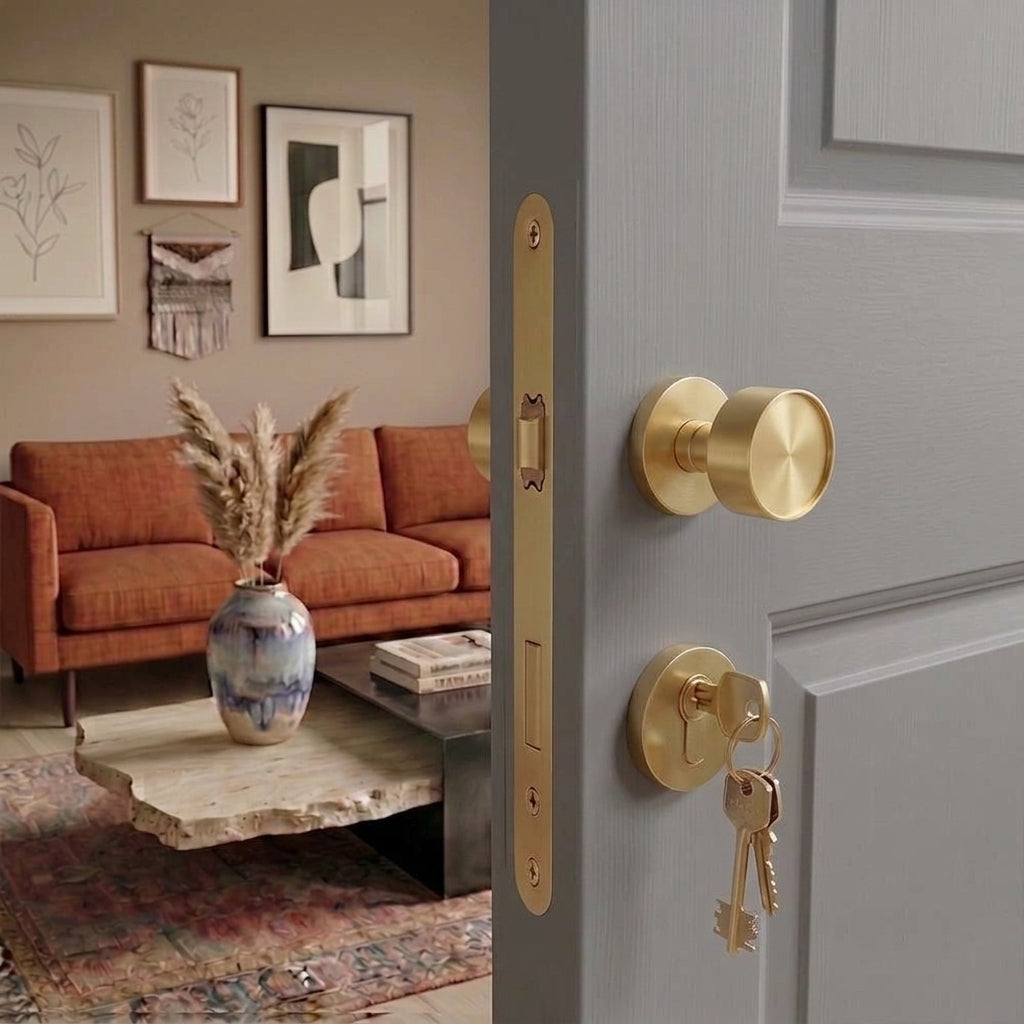 Otto Brass Door Knob