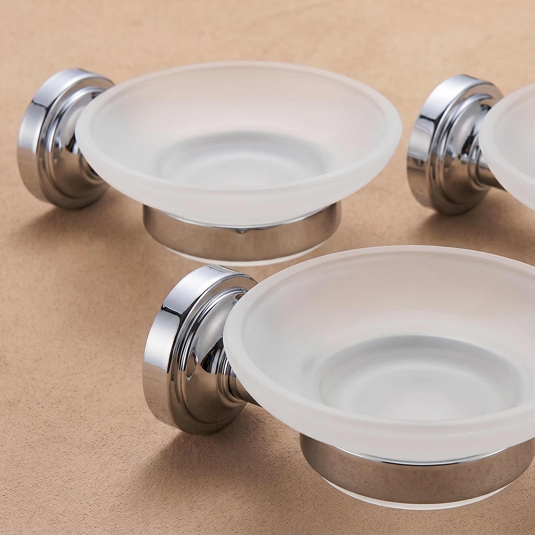 Mira Brass Soap Basket