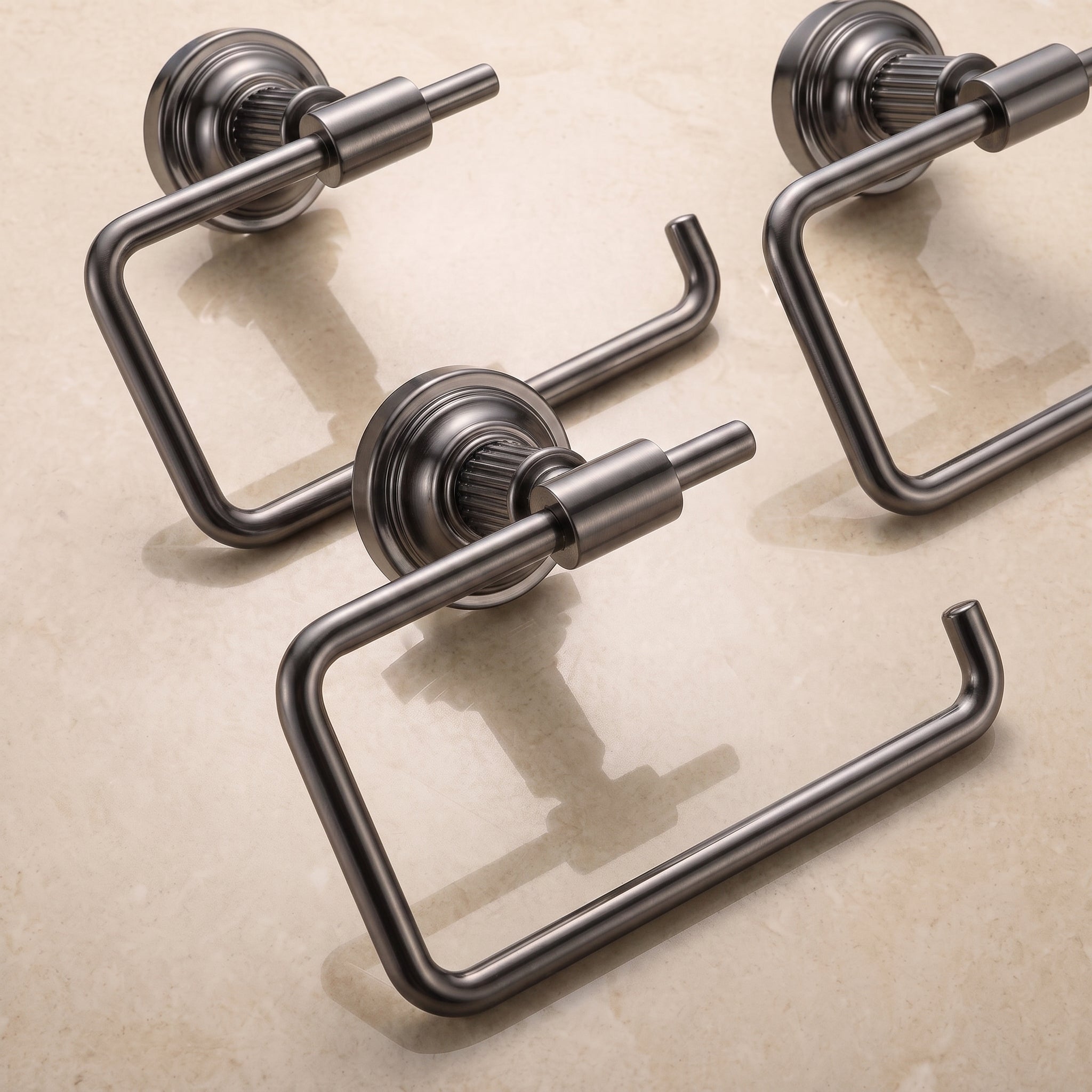 Mira Brass Toilet Paper Holder