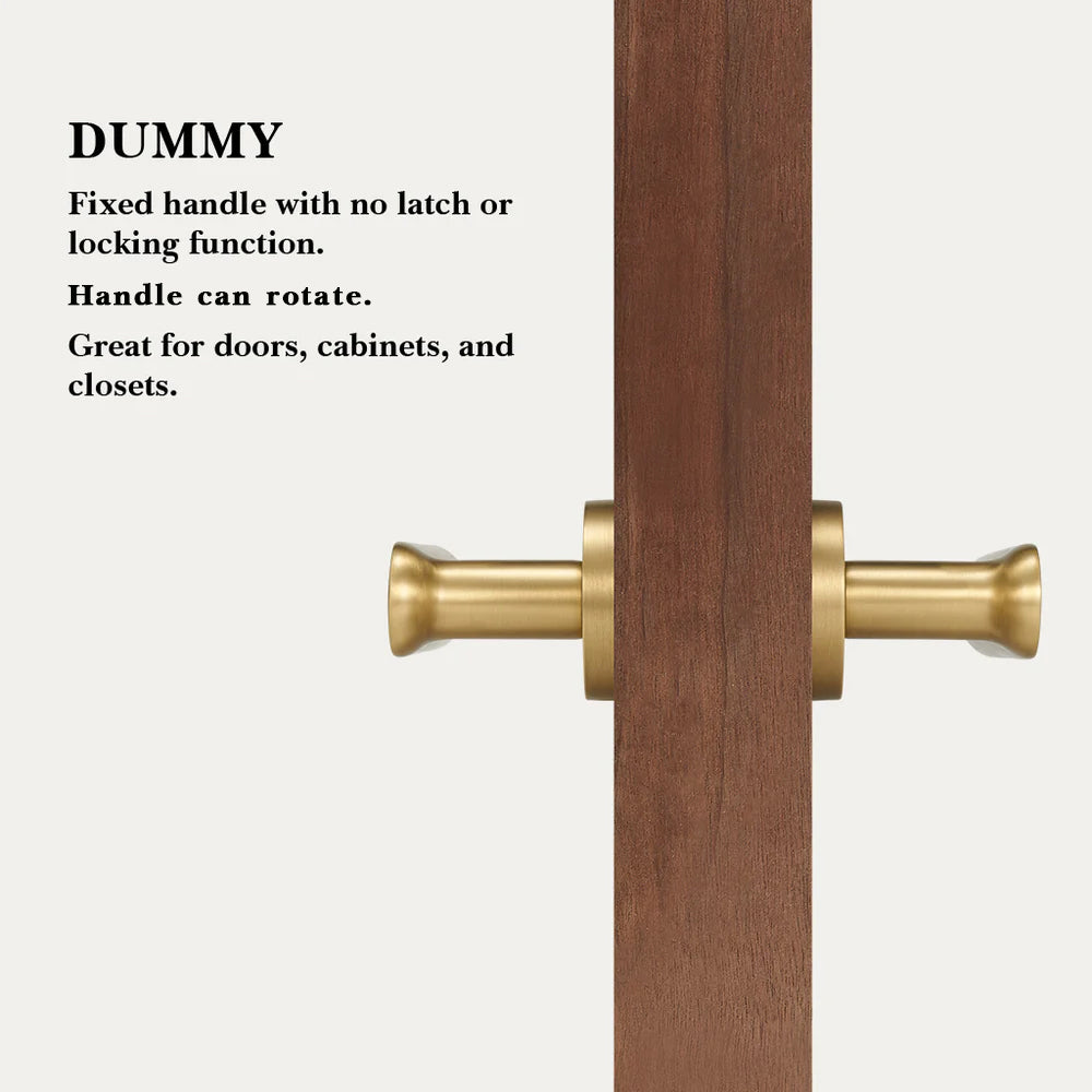 Nash Brass Door Handle