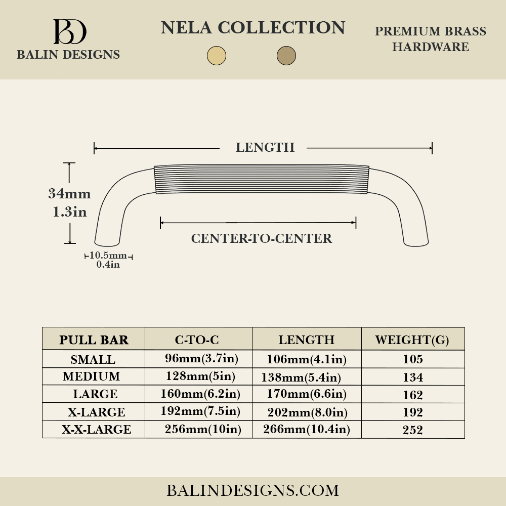 Nela Cabinet Pull