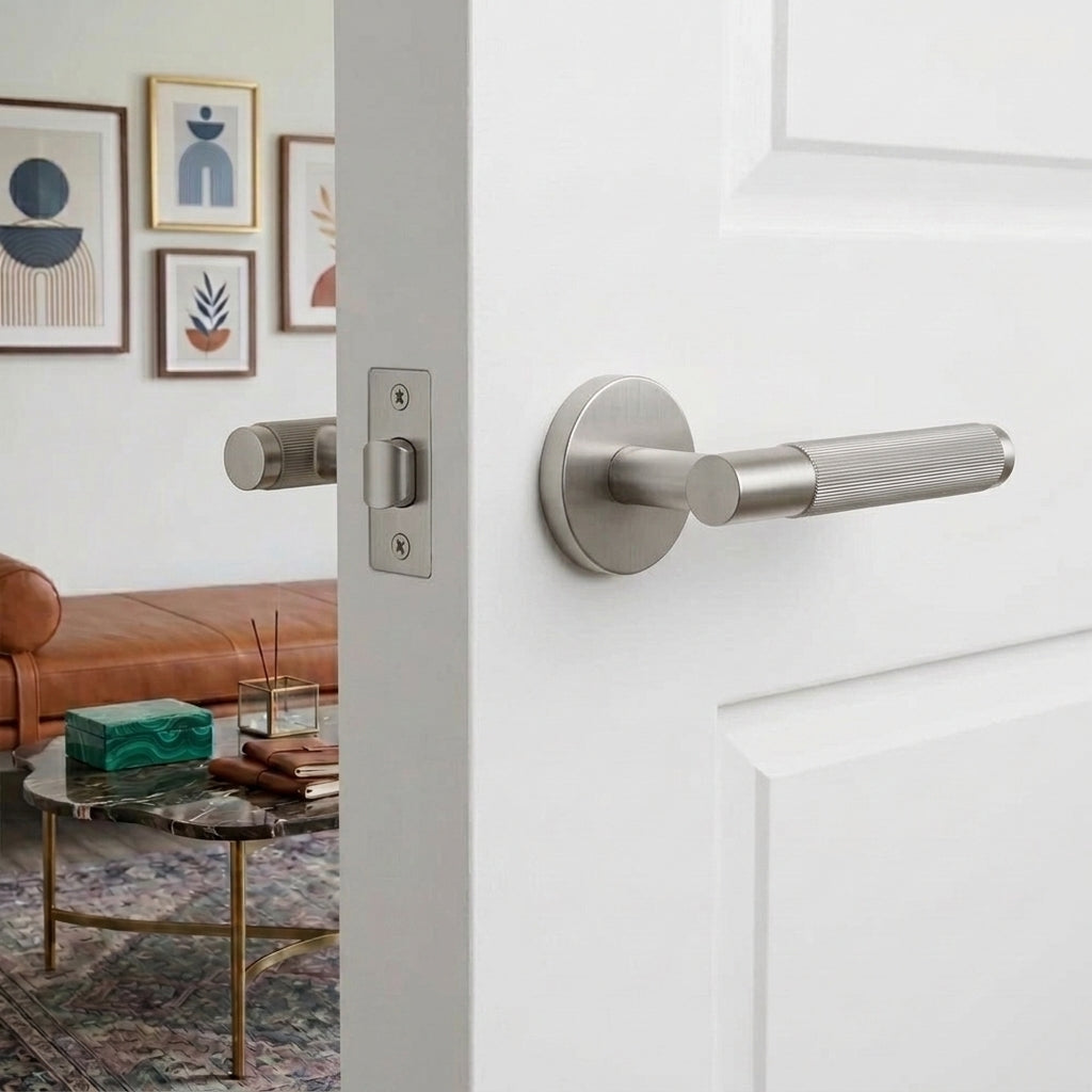 Arlo Brass Door Handle