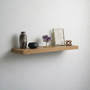 Rift White Oak Wood Shelf