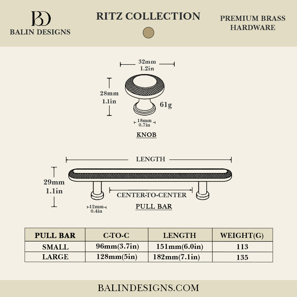 Ritz Cabinet Pull