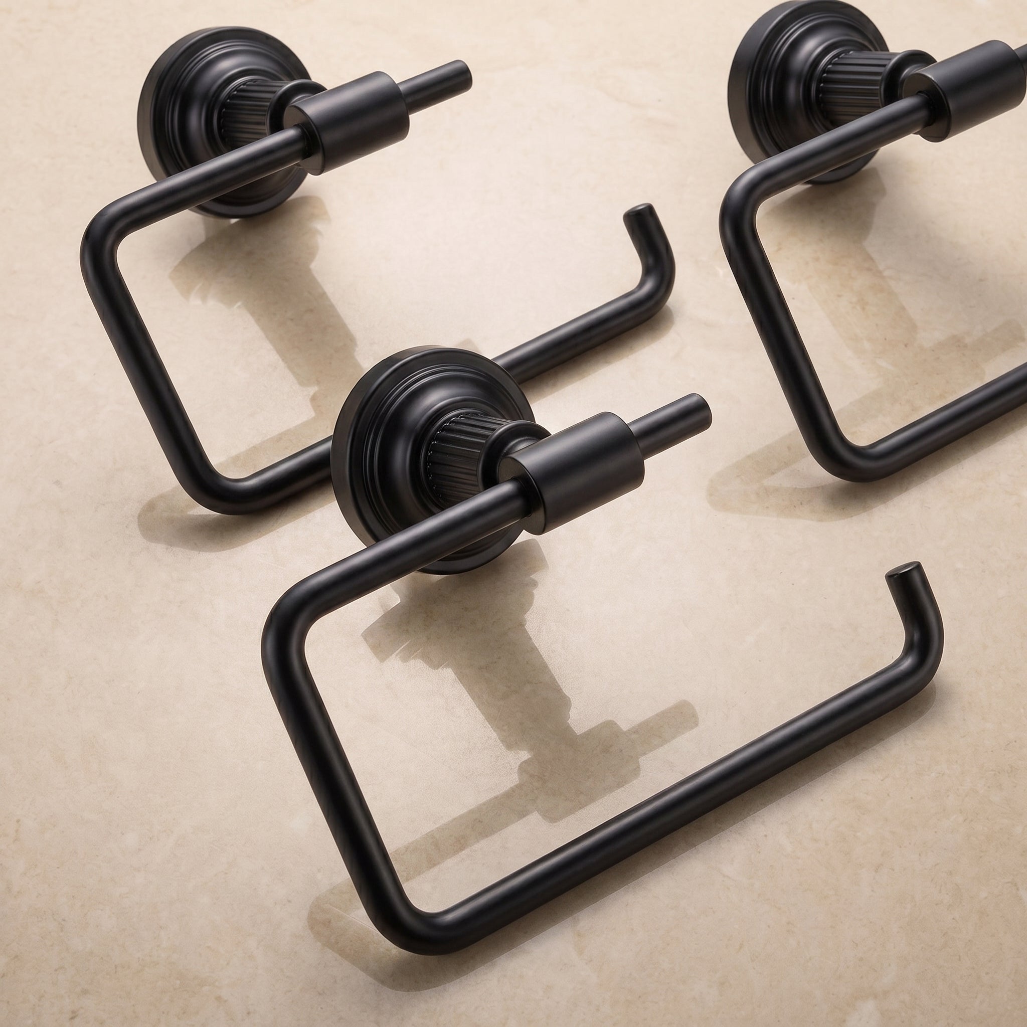Mira Brass Toilet Paper Holder
