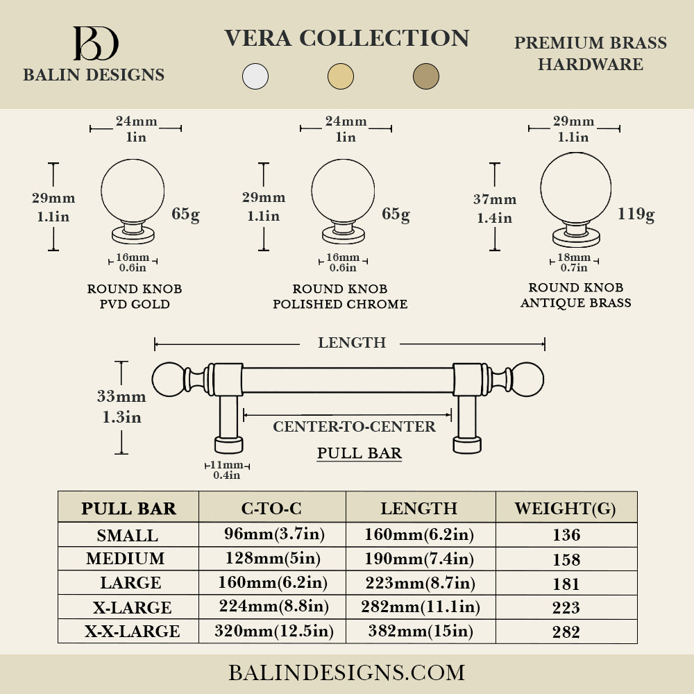 Vera Cabinet Pull