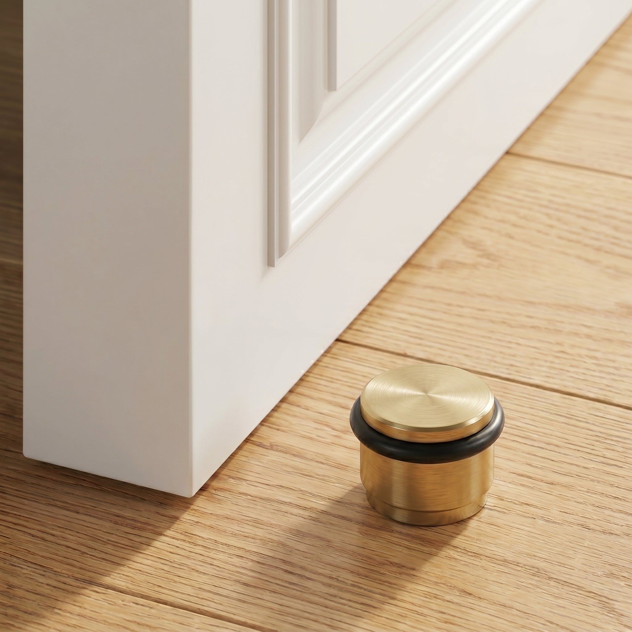 Dome Brass Doorstop