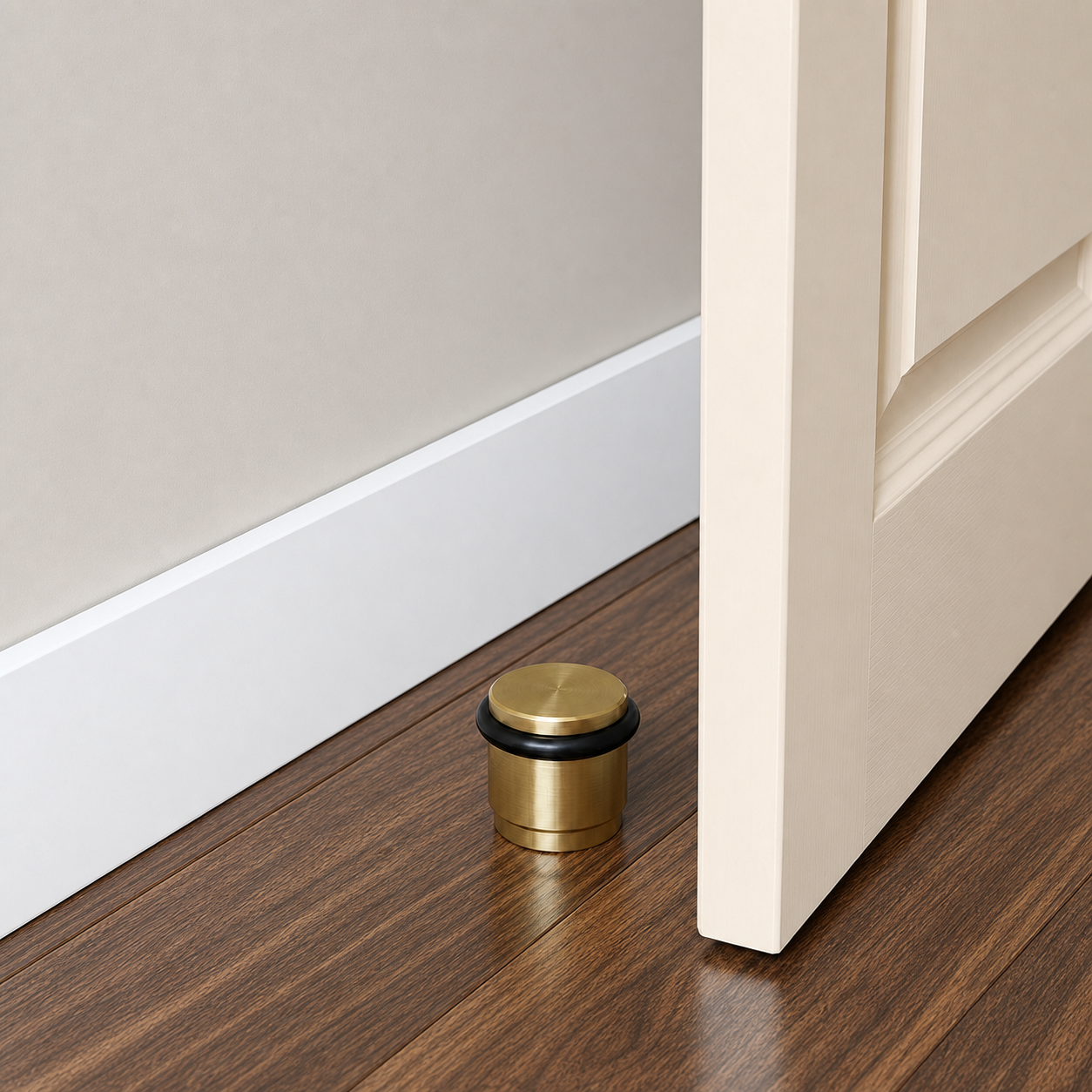 Dome Brass Doorstop