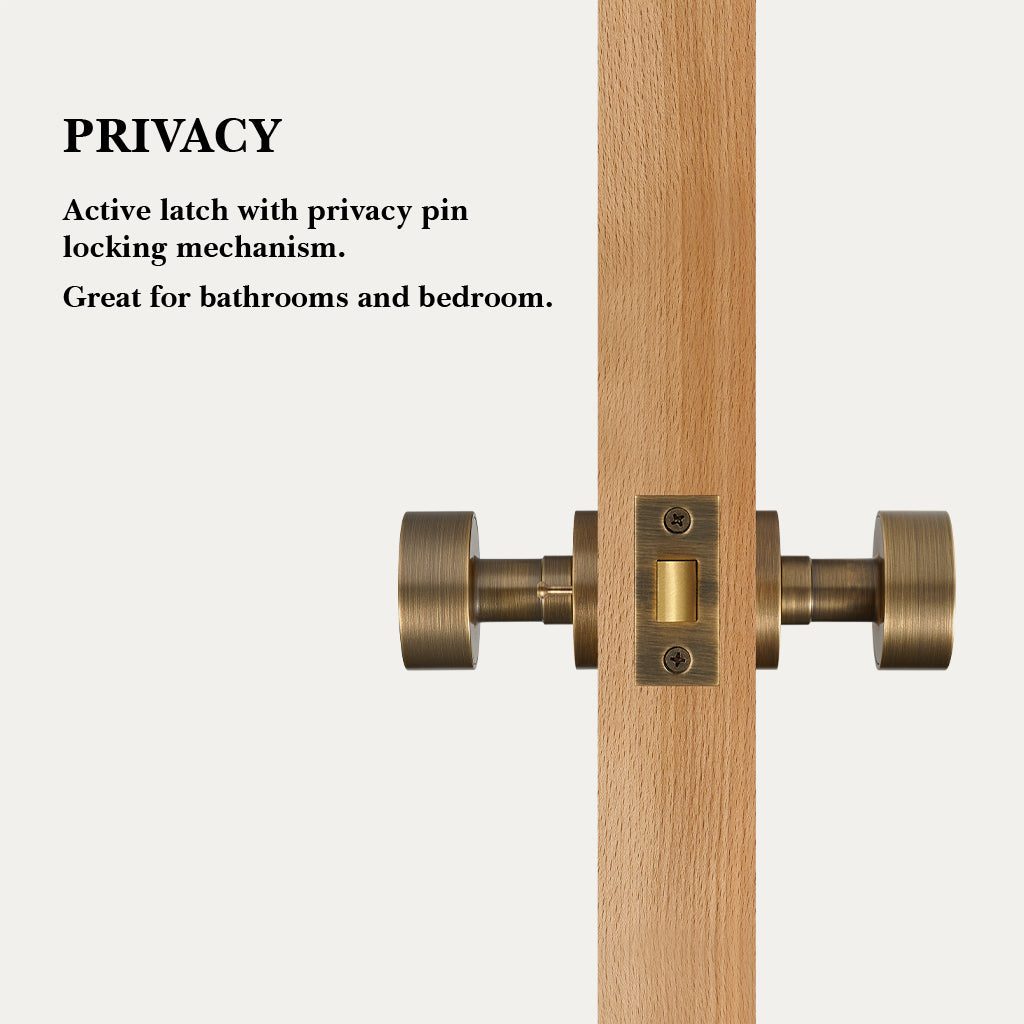 Otto Brass Door Knob