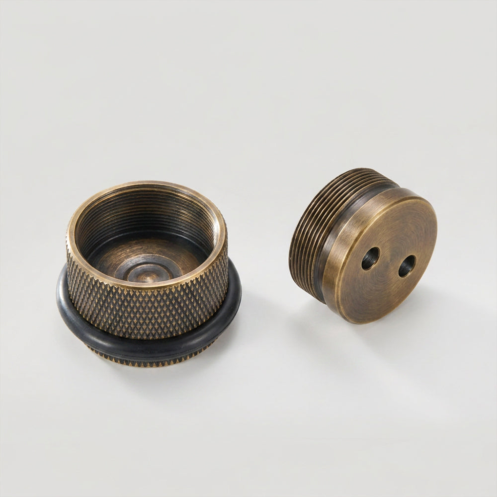 Dome Brass Doorstop