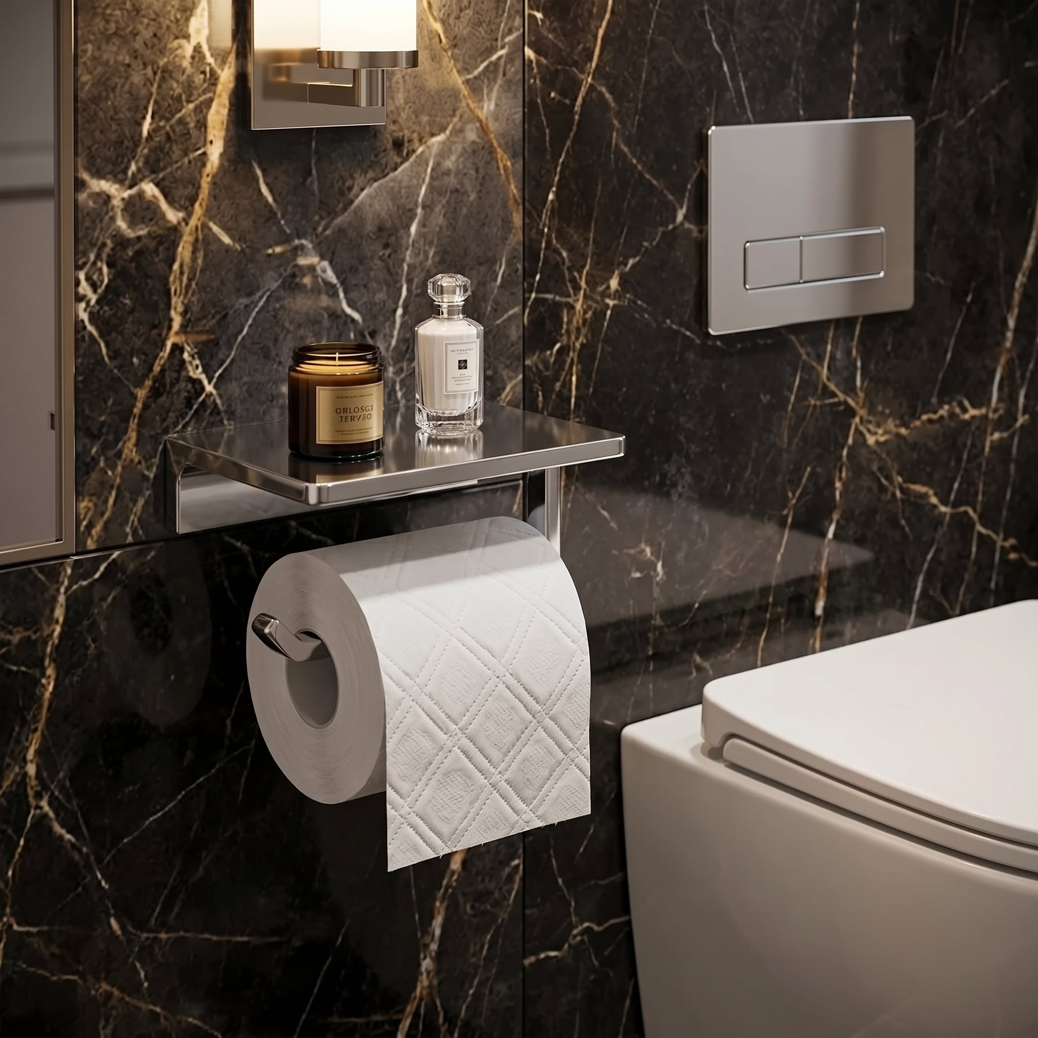 Aven Brass Toilet Paper Holder
