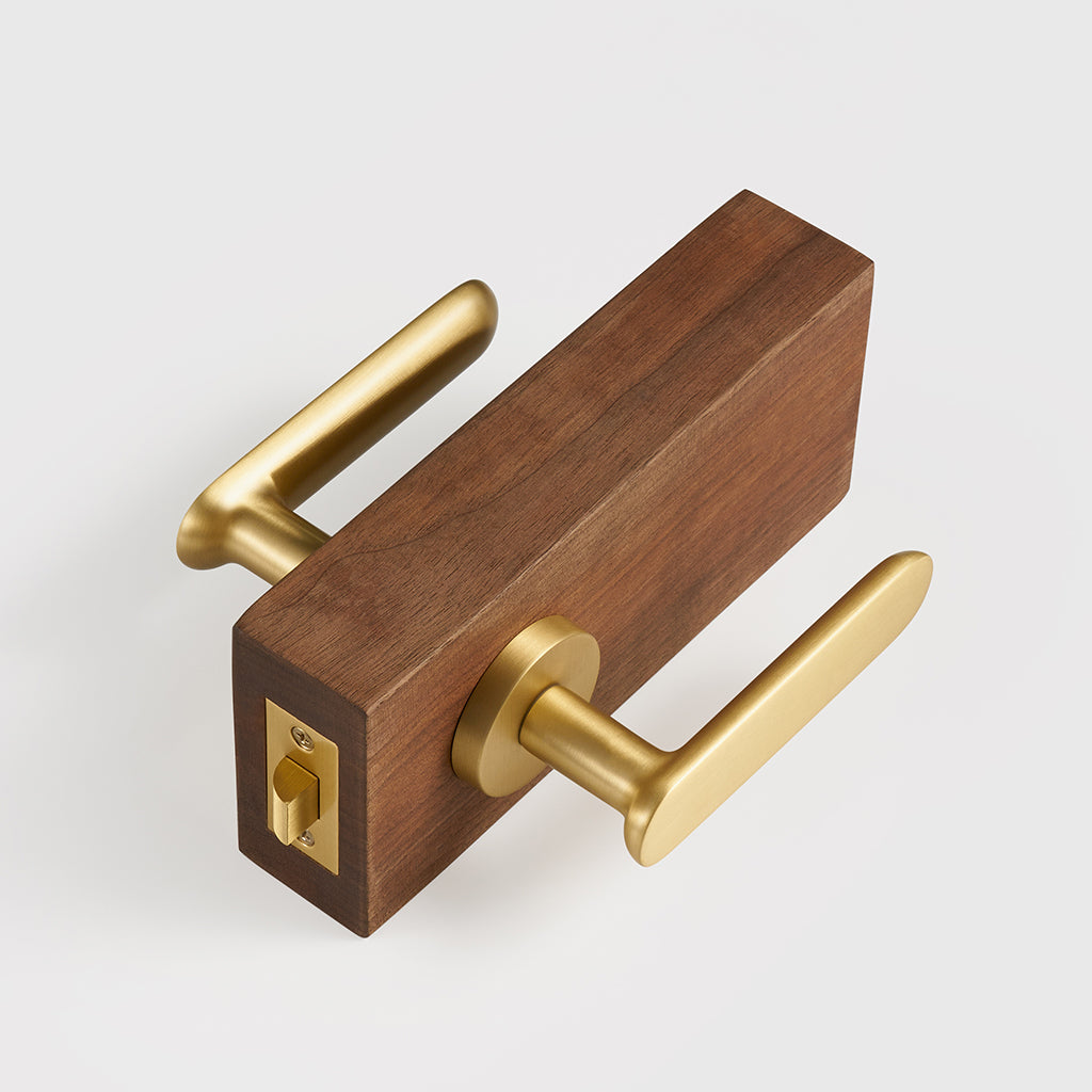 Nash Brass Door Handle