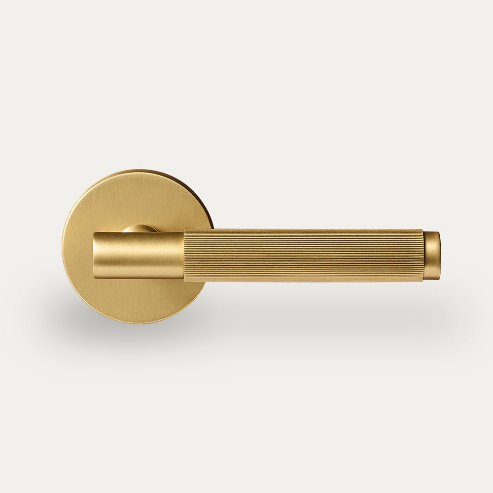 Arlo Brass Door Handle