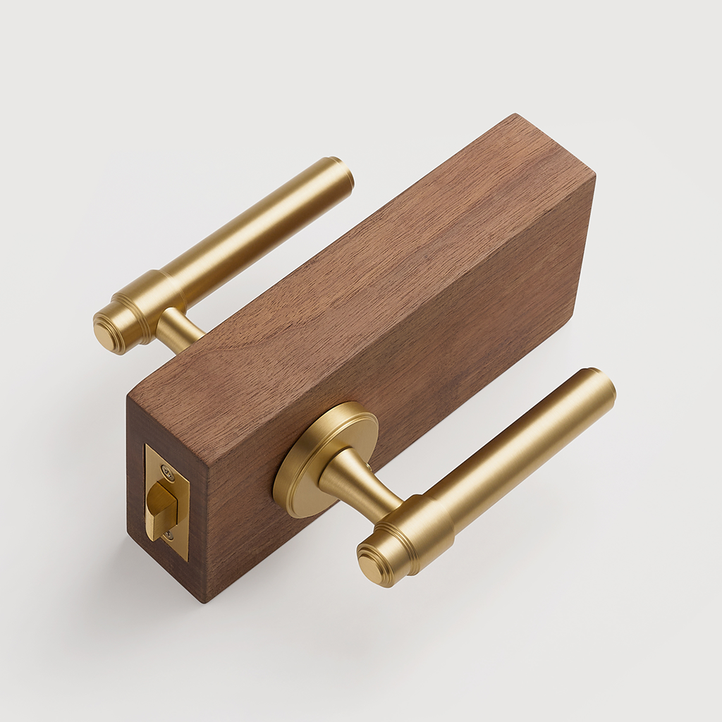 Luca Brass Door Handle