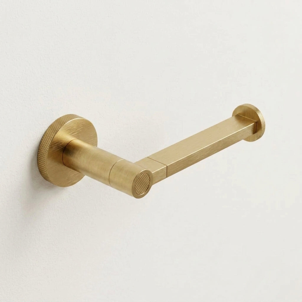 Sena Brass Toilet Paper Holder