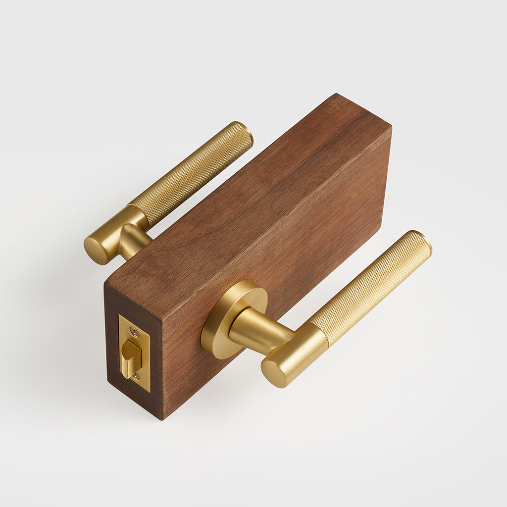 Finn Brass Door Handle