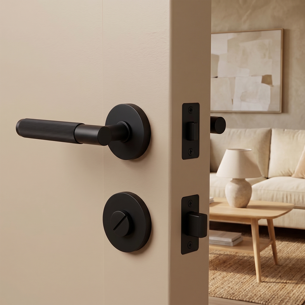 Arlo Brass Door Handle
