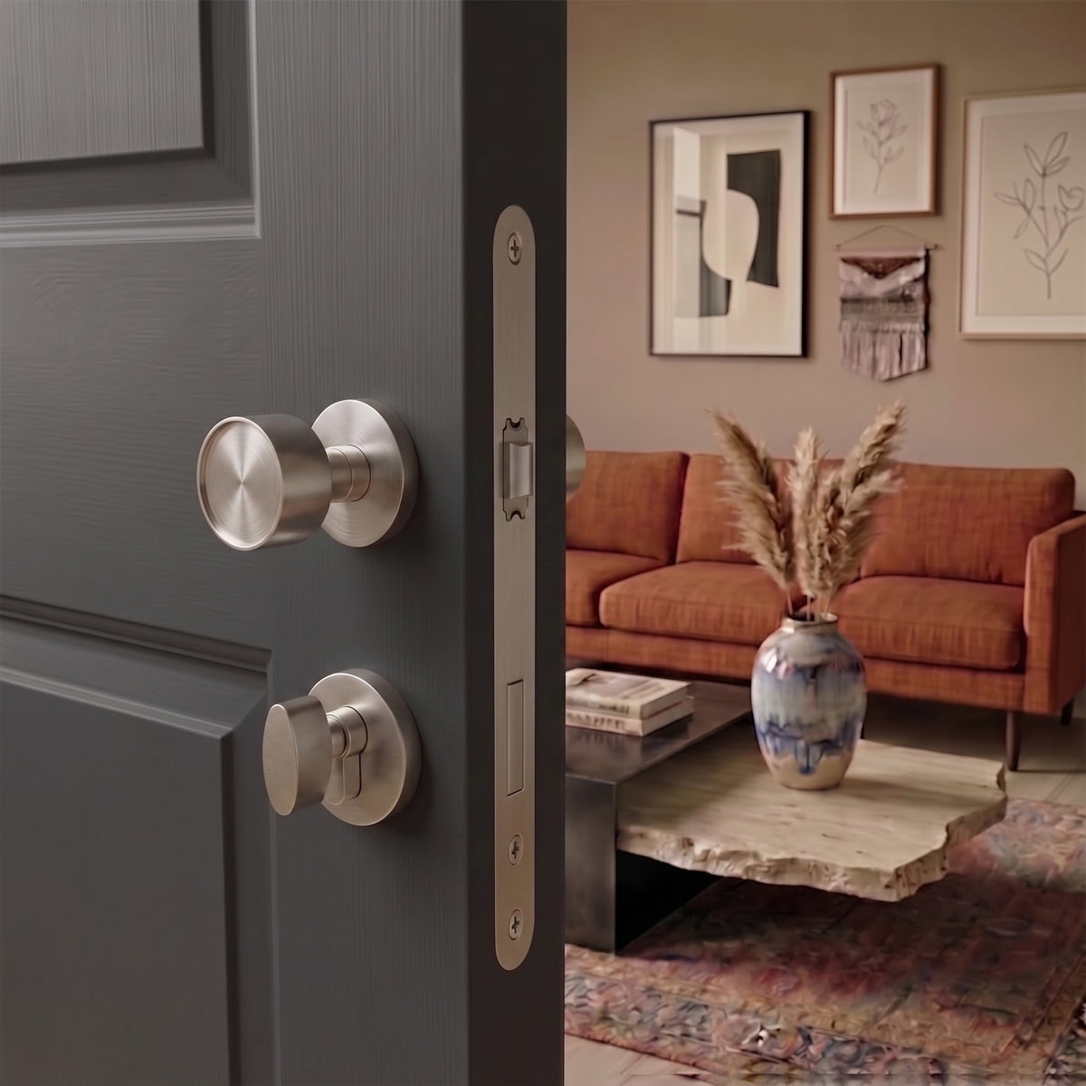 Otto Brass Door Knob