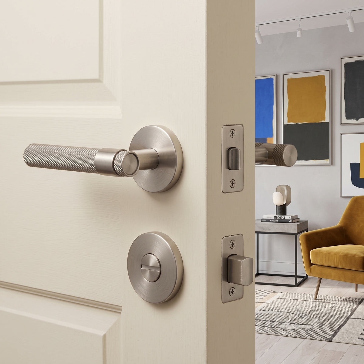 Hugo Brass Door Handle
